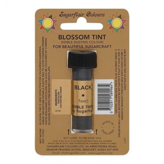 Sugarflair Pulverfarve sort