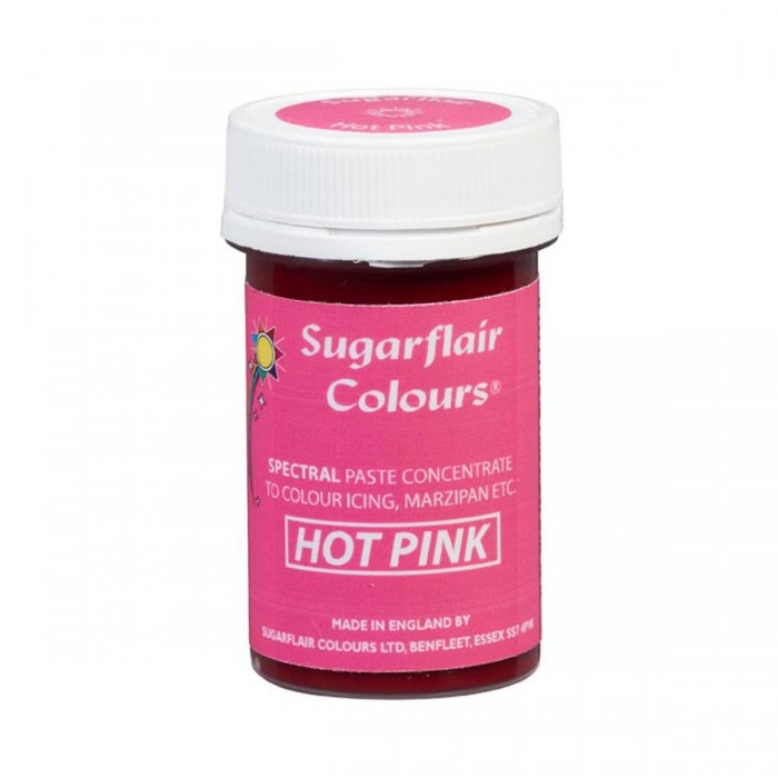 Sugarflair pastafarve varm pink