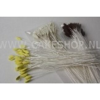 Støvfanger - stor lilje hvid