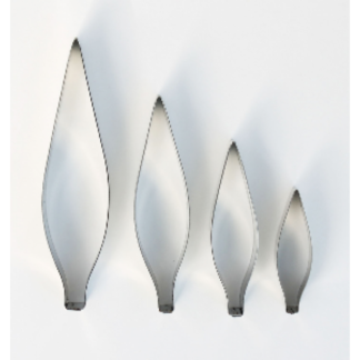 BLOOMS blad til den stedsegrønne PIERIS sæt/4