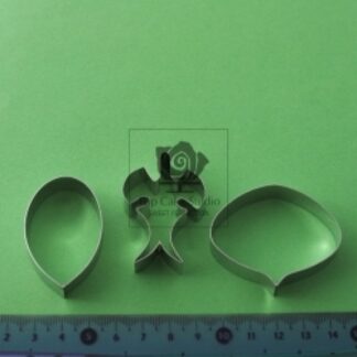 BLOOMS PHALAENOPSIS (MOTH) ORKIDE SÆT/3- (TOP CAKE STUDIO)