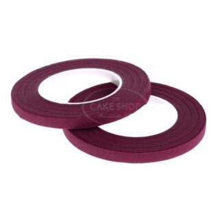 HAMILWORTH FLORAL TAPE - 1/2 BREDDE VINRØD / BOURGOGNE