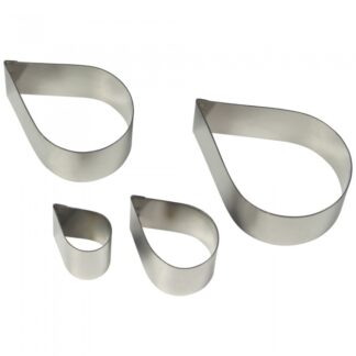 PME ROSE FLOWER/PETAL CUTTERS SET/4
