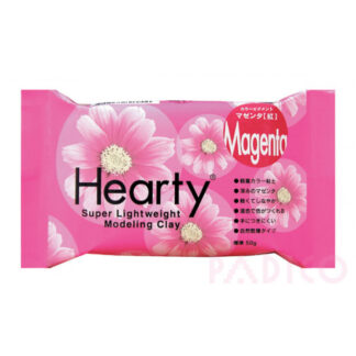 HEARTY MODELLING CLAY - MAGENTA