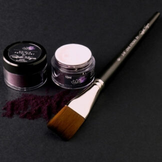 Premium Colouring Dust By Robert Haynes – Dark Burgundy 10ml/støvfarve mørk bordeaux
