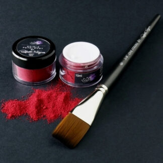Premium Colouring Dust By Robert Haynes – Deep Red 10ml/støvfarve dyb rød