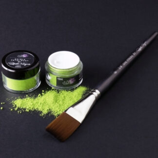 Premium Colouring Dust By Robert Haynes – Light Green Lustre10ml/støvfarve Lys grøn glans