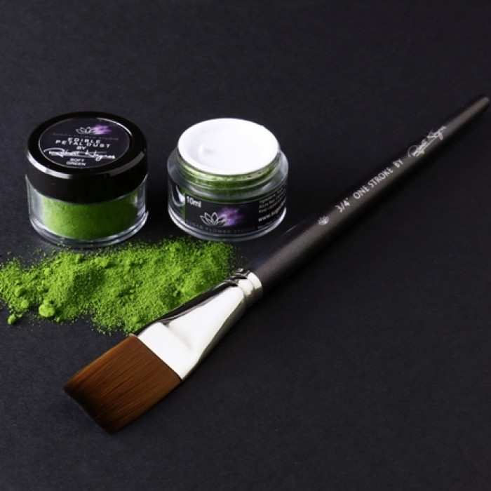 Premium Colouring Dust By Robert Haynes – Soft Green 10ml/støvfarve blød grøn