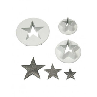 PME Star cutter set/3 stjerne udstikker sæt