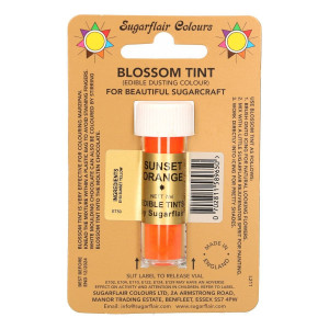 Sugarflair Blossom Tint Dust Sunset Orange/støvfarve solnedgang-orange