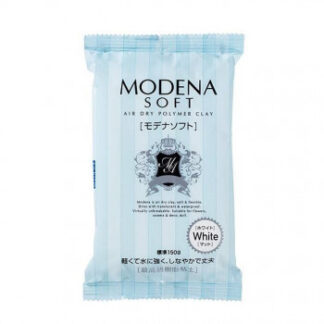 Modena Soft - Air Dry Polymer clay - 150g/ koldt procelæn