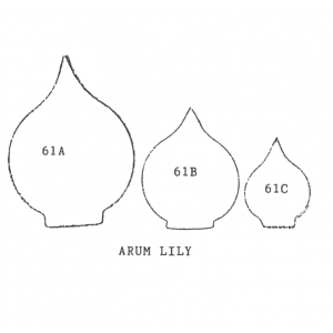 Framar Cutters Arum Lily Set/3 - udstikkersæt til kallalilje
