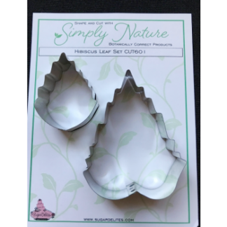 Hibiscus Leaf Cutter Set by Simply Nature Botanically Correct Products