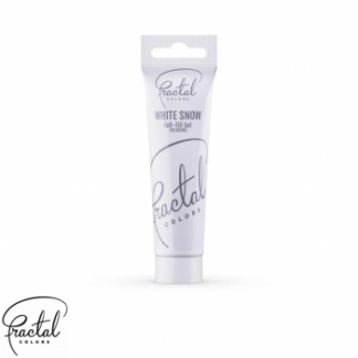 Fractal Colors - Full-Fill Gel - White Snow - 50g/gelefarve hvid