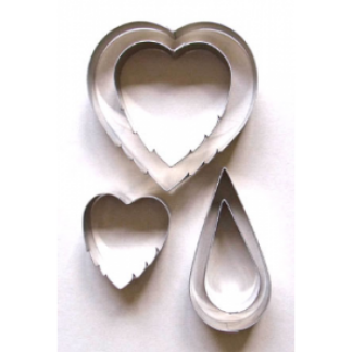 Kitbox Hibiscus and Leaves Set/5 /udstikkere til hibiscus kronblade og blade sæt/5