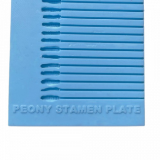 Christina Wallis - Peony stamen mold XL, 40 stamens/ form til støvdragere pæon
