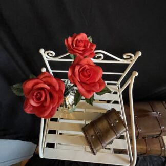 Rose til konfirmander eller studenter /rød (stor)