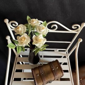 Rose til konfirmander eller studenter /hvid