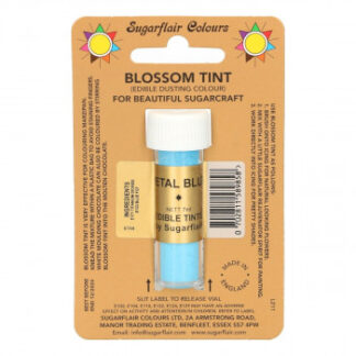 Sugarflair Blossom Tint Dust Petal Blue/  Pulverfarve kronbladsblå