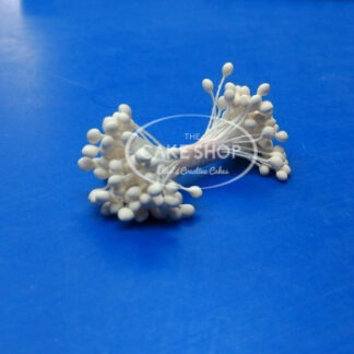 Blooms Støvdragere hvid - Rund Stor 4mm